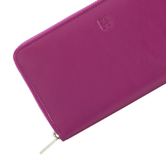 DuDu Cartera de cuero de 19 cm
