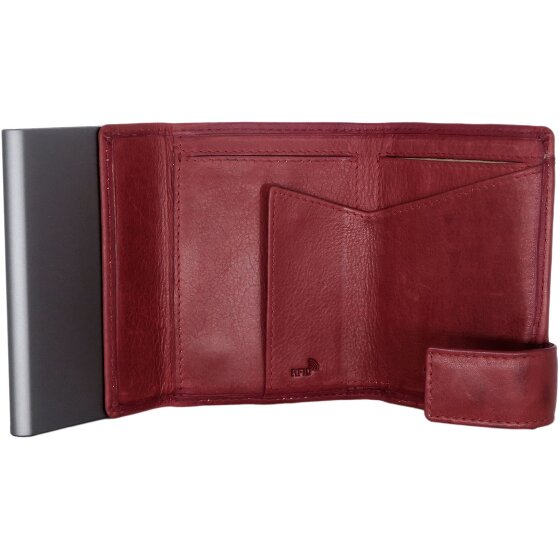 SecWal SecWal 1 Funda para tarjetas de crédito Cartera de piel RFID 9 cm