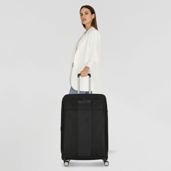 Piquadro Brief 4 ruedas Carrito 78 cm con pliegue de expansión