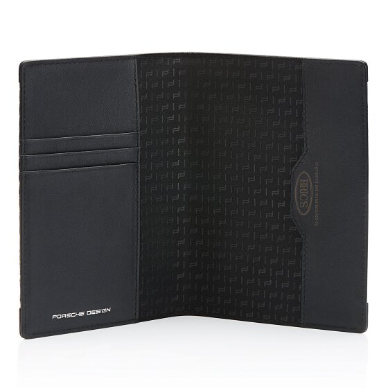 Porsche Design Funda de carbono para pasaporte de cuero RFID 10 cm