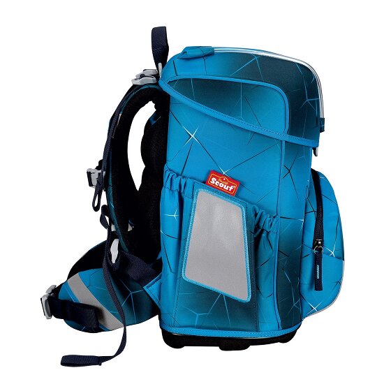 Scout Neo Exklusiv Safety Light Juego de mochilas escolares 5 piezas