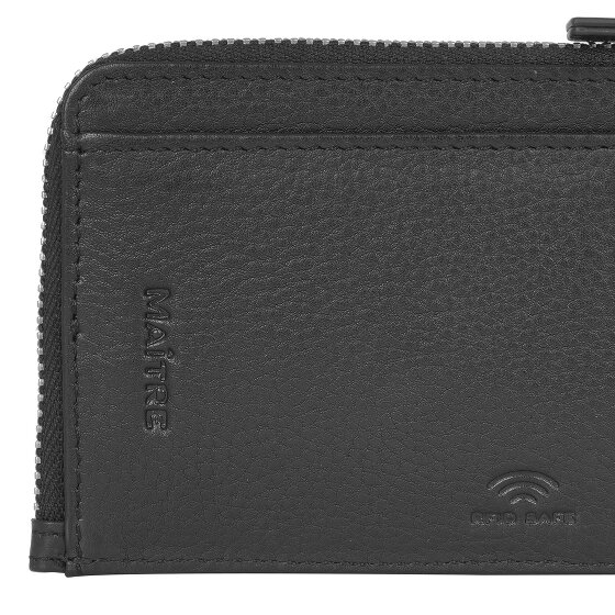 Maître Ellern Estuche para tarjetas de crédito Protección RFID Piel 13 cm