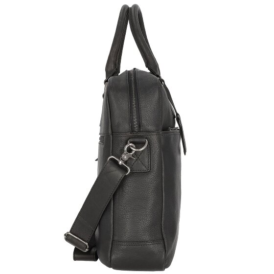 Burkely Maletín Antique Avery Piel 46 cm Compartimento para portátil