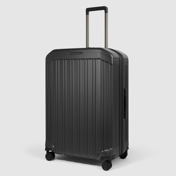 Piquadro PQ Light 4 ruedas Trolley 69 cm Con fuelle expandible