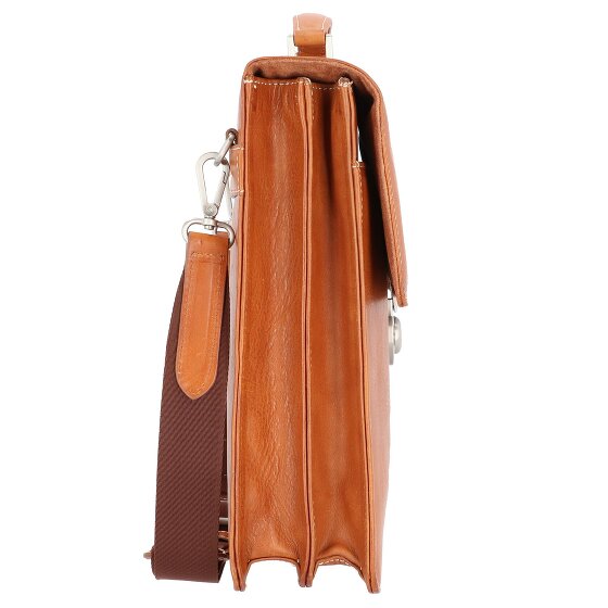 Leonhard Heyden Bergamo Maletín Piel 40 cm Compartimento Portátil