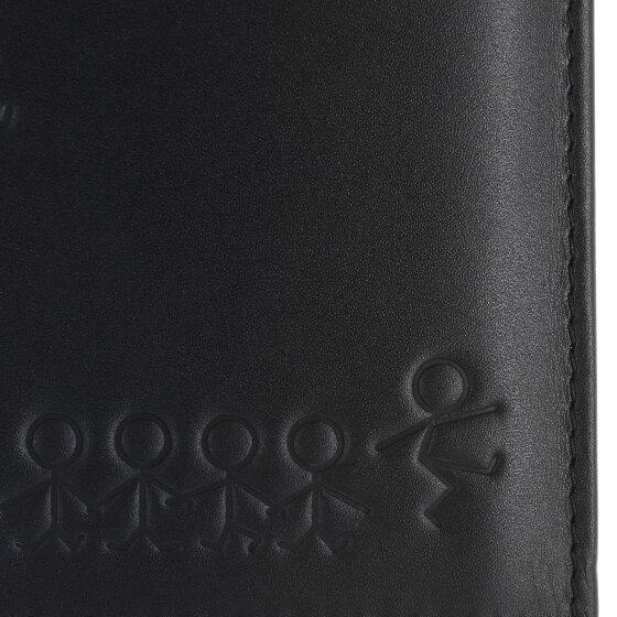 oxmox Leather Cartera Bloqueo RFID Piel natural 13 cm
