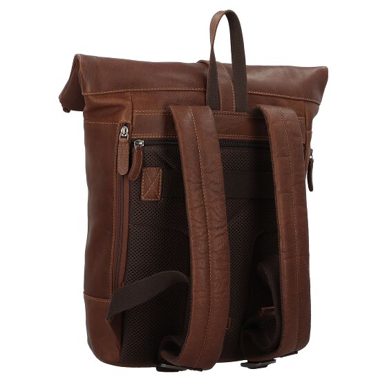 Jack Kinsky Porto Mochila de día Piel 43 cm Compartimento para el portátil