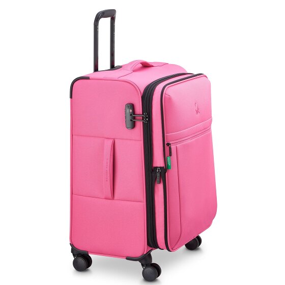 Delsey Paris x United Colors of Benetton BE Trolley de 4 ruedas 65 cm con pliegue de expansión