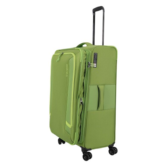 Travelite Corsiica 4 ruedas Carrito L 77 cm con pliegue de expansión