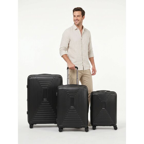 Redolz Essentials 14 4 ruedas Set de maletas 3 piezas Con fuelle expandible