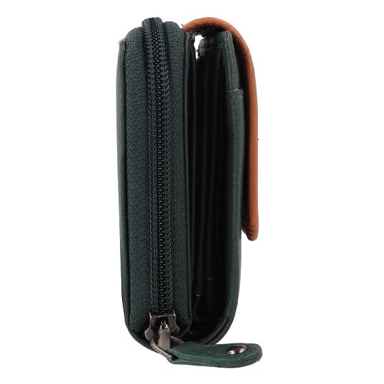 Greenburry Nappa Cartera Protección RFID Piel 14 cm