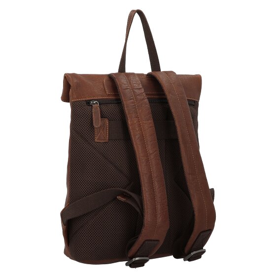 Jack Kinsky Porto Mochila de día Piel 37 cm Compartimento para el portátil