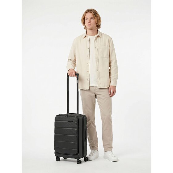 Franky Munich 4.0 4 ruedas Maletas de cabina 55 cm Compartimento para el portátil Con asa expansible