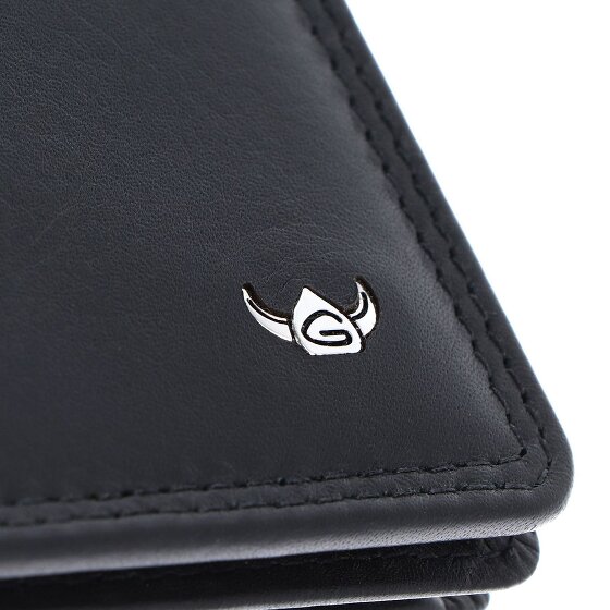 Golden Head Polo Cartera Bloqueo RFID Piel natural 10 cm