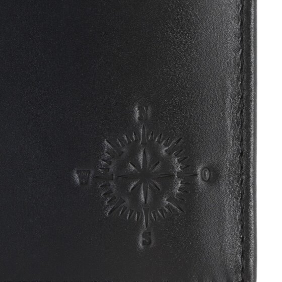 oxmox Leather Cartera Bloqueo RFID Piel natural 13 cm