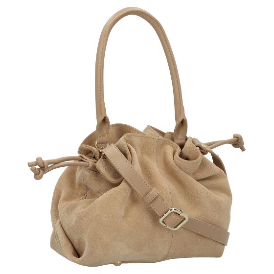 Hey Marly Cool Companion Suede Bolso Piel natural 28 cm