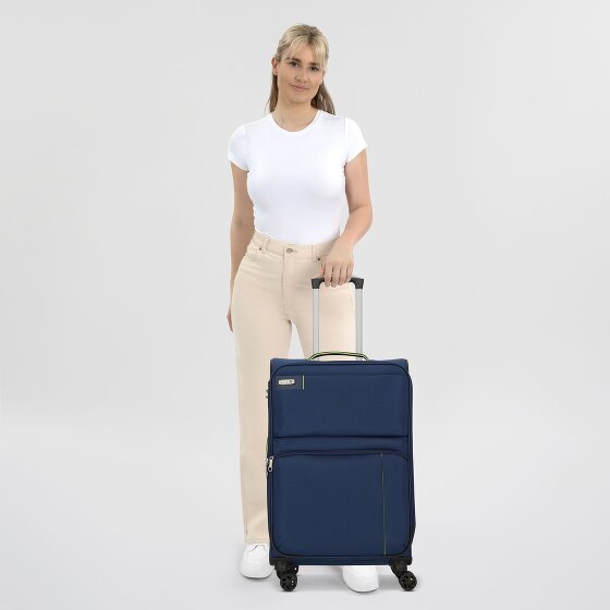 d&n Travel Line 6704 Carro de 4 ruedas 65 cm