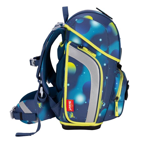 Scout Juego de mochilas escolares LED Genius 4pcs.