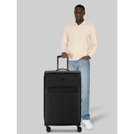 bugatti Valencia Soft 4 ruedas Carrito L 75 cm con pliegue de expansión