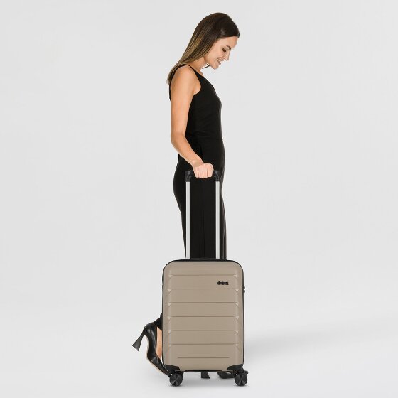 d&n Travel Line 4100 4 ruedas Carro de la cabina S 54 cm