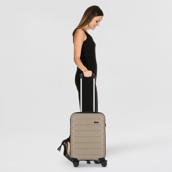 d&n Travel Line 4100 4 ruedas Carro de la cabina S 53 cm