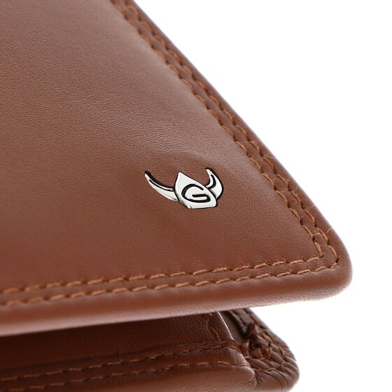 Golden Head Polo Cartera Bloqueo RFID Piel natural 12 cm