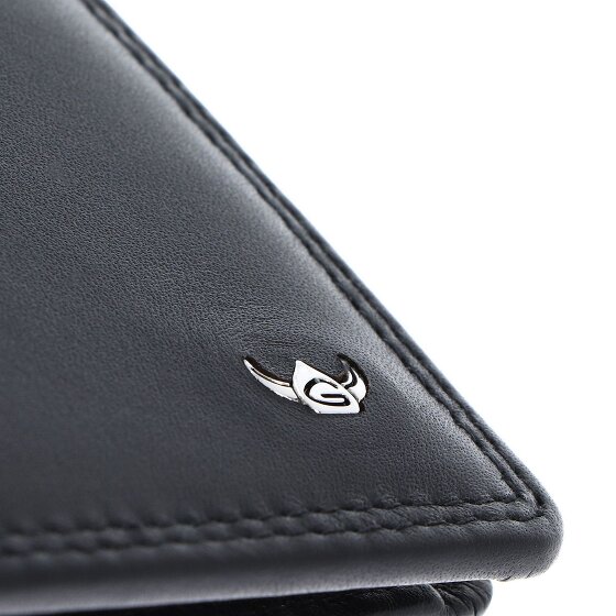 Golden Head Polo Cartera Bloqueo RFID Piel natural 12 cm