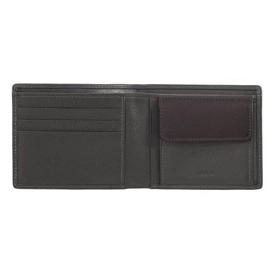 DuDu Billetera de cuero RFID 11 cm
