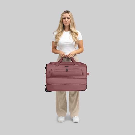 Redolz Bolsa de viaje Duffle Essentials de 2 ruedas 55 cm M con solapa de expansión