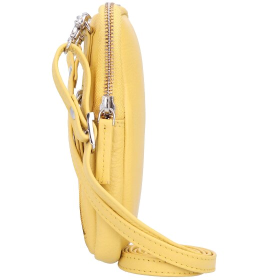 Greenburry Funda de napa para móvil de 10,5 cm