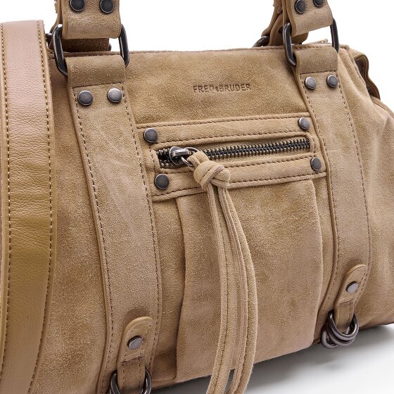 FredsBruder Whipstitch Soul Bolsa de hombro Piel 30 cm