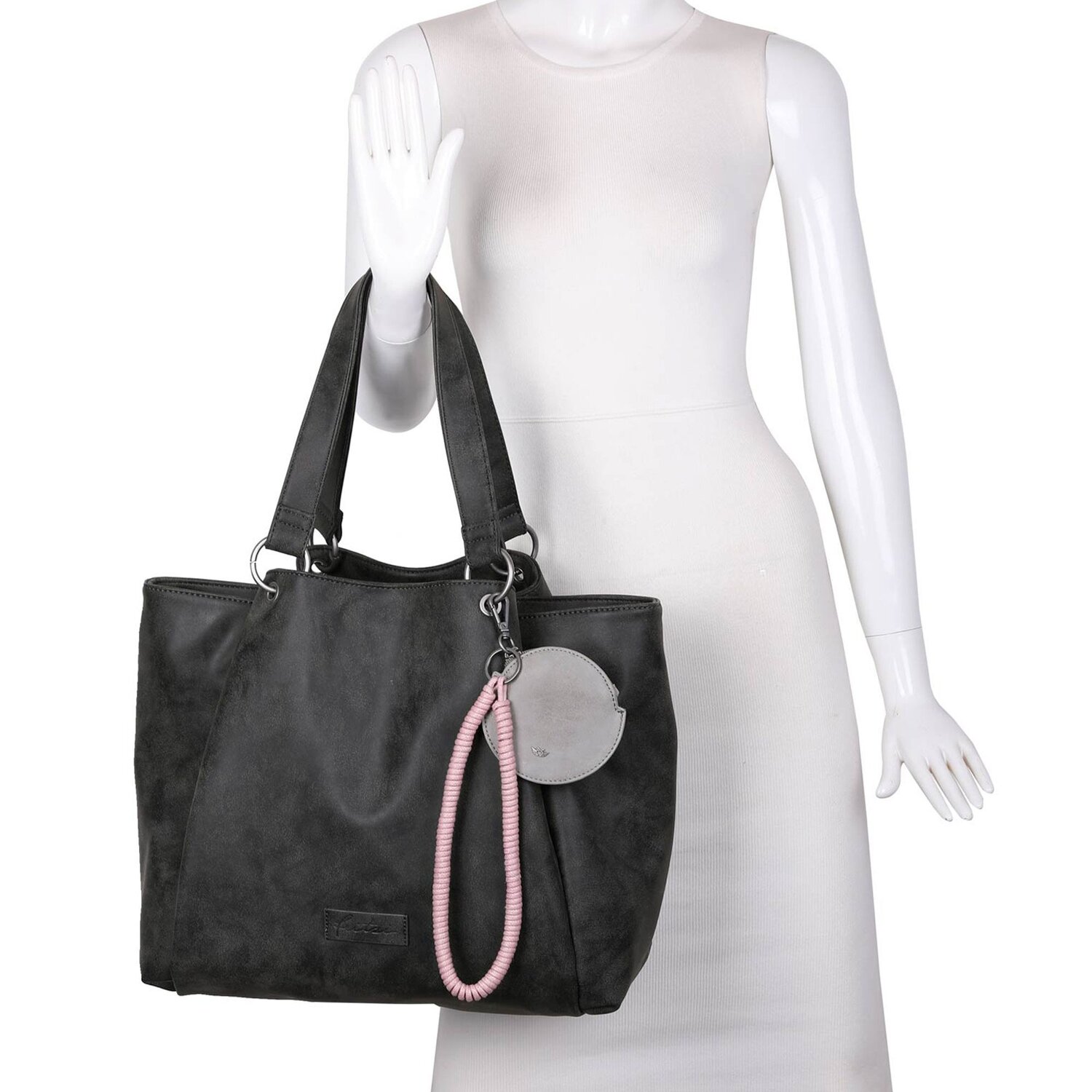 Fritzi aus Preußen Fritzi42N Vintage Bolsa de compras 45 cm black