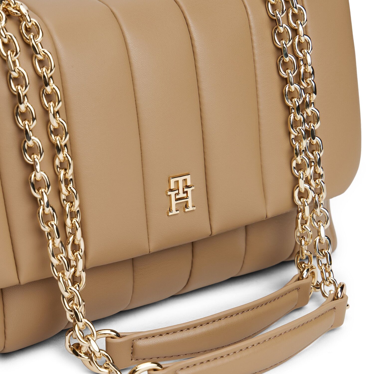 Tommy Hilfiger TH Grace Bolsa de hombro 30 cm khaki