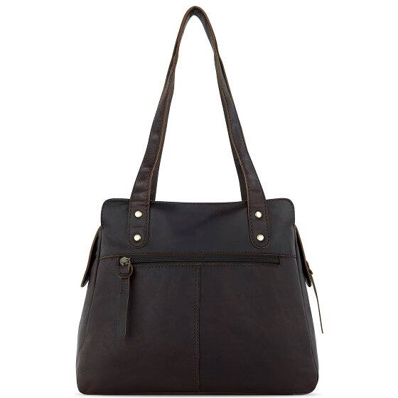 Klondike 1896 Rush Zoe Bolso de hombro de cuero 26 cm