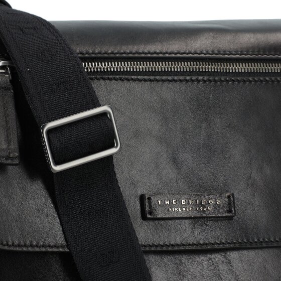 The Bridge Giulio Maletín Mensajero Piel 34 cm