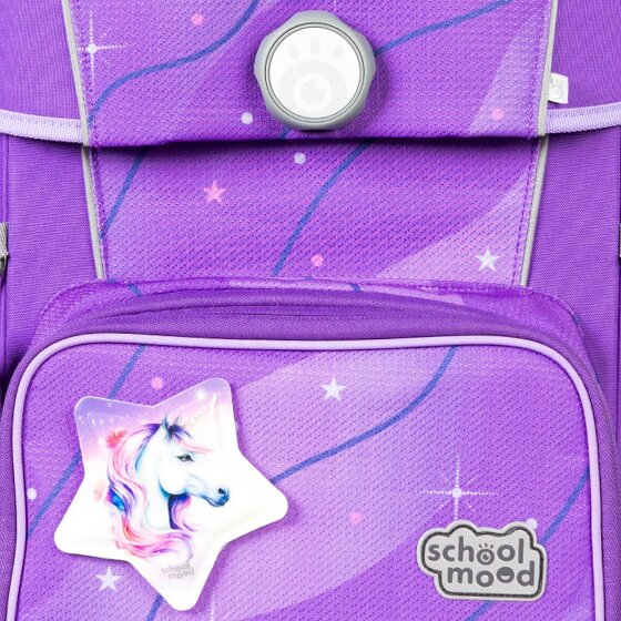 School-Mood Champion Maxx Pro Mila Juego de mochilas escolares 7 piezas