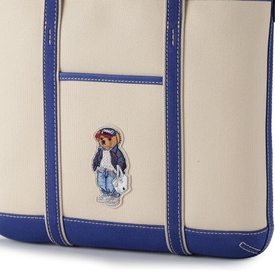 POLO RALPH LAUREN Canvas Bear Bolsa de compras 32.5 cm
