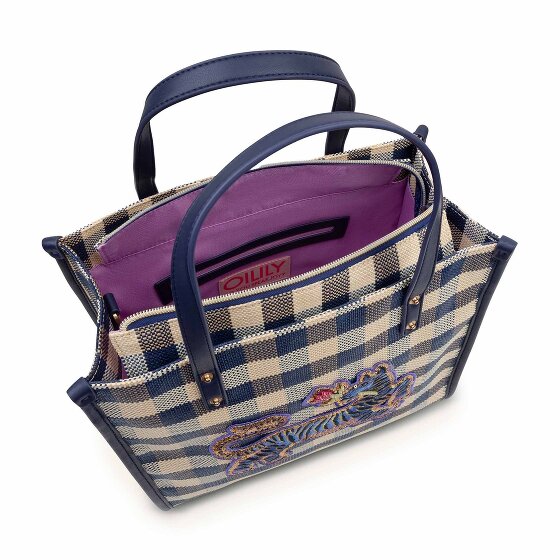 Oilily Check Bolsa de compras 30 cm