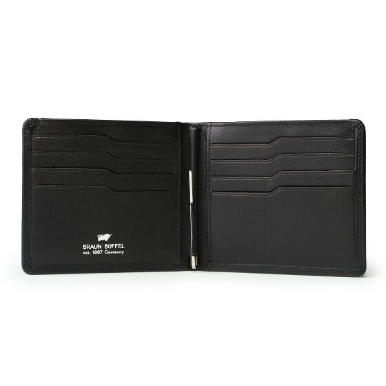 Braun Büffel Golf 3.0 Estuche para tarjetas de crédito Protección RFID Piel 9 cm