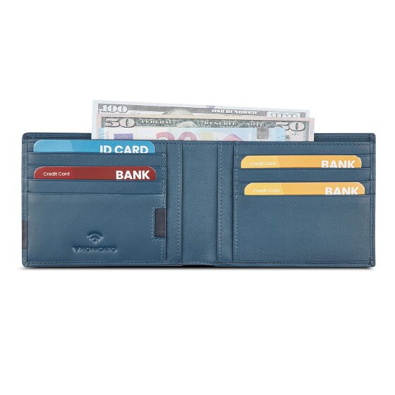 Roncato Monaco Cartera Protección RFID Piel 12 cm