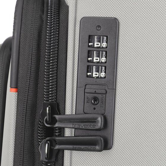 Travelite Crosslite 5.0 4 ruedas Carrito L 77 cm con pliegue de expansión