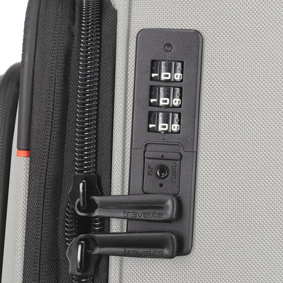 Travelite Crosslite 5.0 4 ruedas Carrito L 77 cm con pliegue de expansión