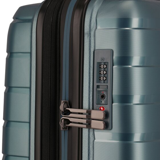 Travelite Air Base 4 ruedas Carro de la cabina 55 cm con pliegue de expansión