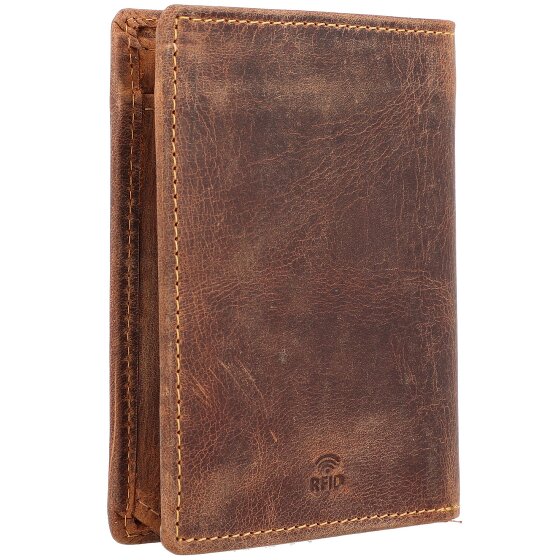 Greenburry Cartera Vintage RFID Piel 10 cm