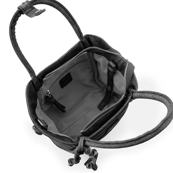 FredsBruder Layer Bolsa de hombro Mini Bag Piel natural 17 cm