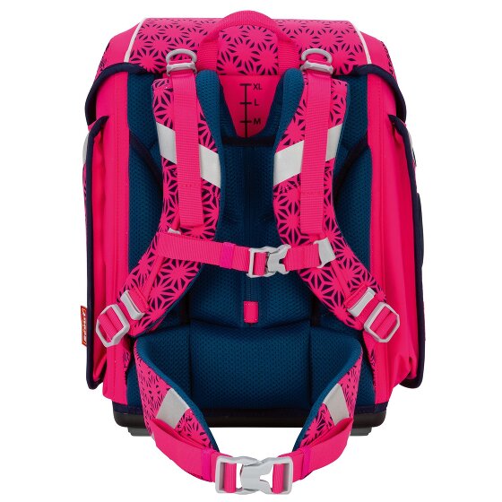 Scout Genius Neon Safety DIN Juego de mochilas escolares 4 piezas
