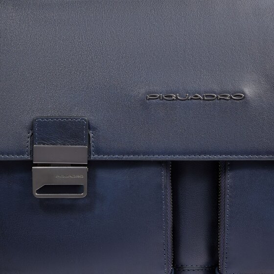 Piquadro Philip Maletín Mensajero Piel 42 cm Compartimento para el portátil