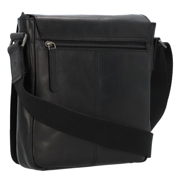 Greenburry Pure Black Bolsa de hombro Piel 22 cm