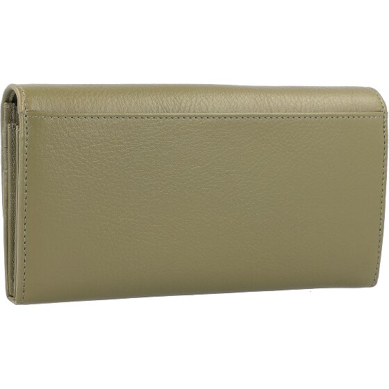 Esquire Cartera de Perú de cuero RFID 18,5 cm
