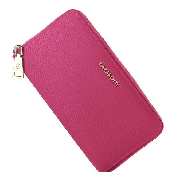 Lazarotti Billetero Bologna Piel XL Zip-Around Piel 19 cm